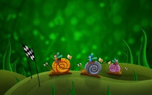 Snail racing