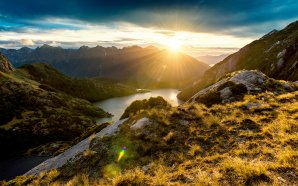 Fiordl Mountain Sunrise